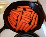 Glazing Carrots