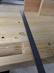 Laying out Leg Mortise